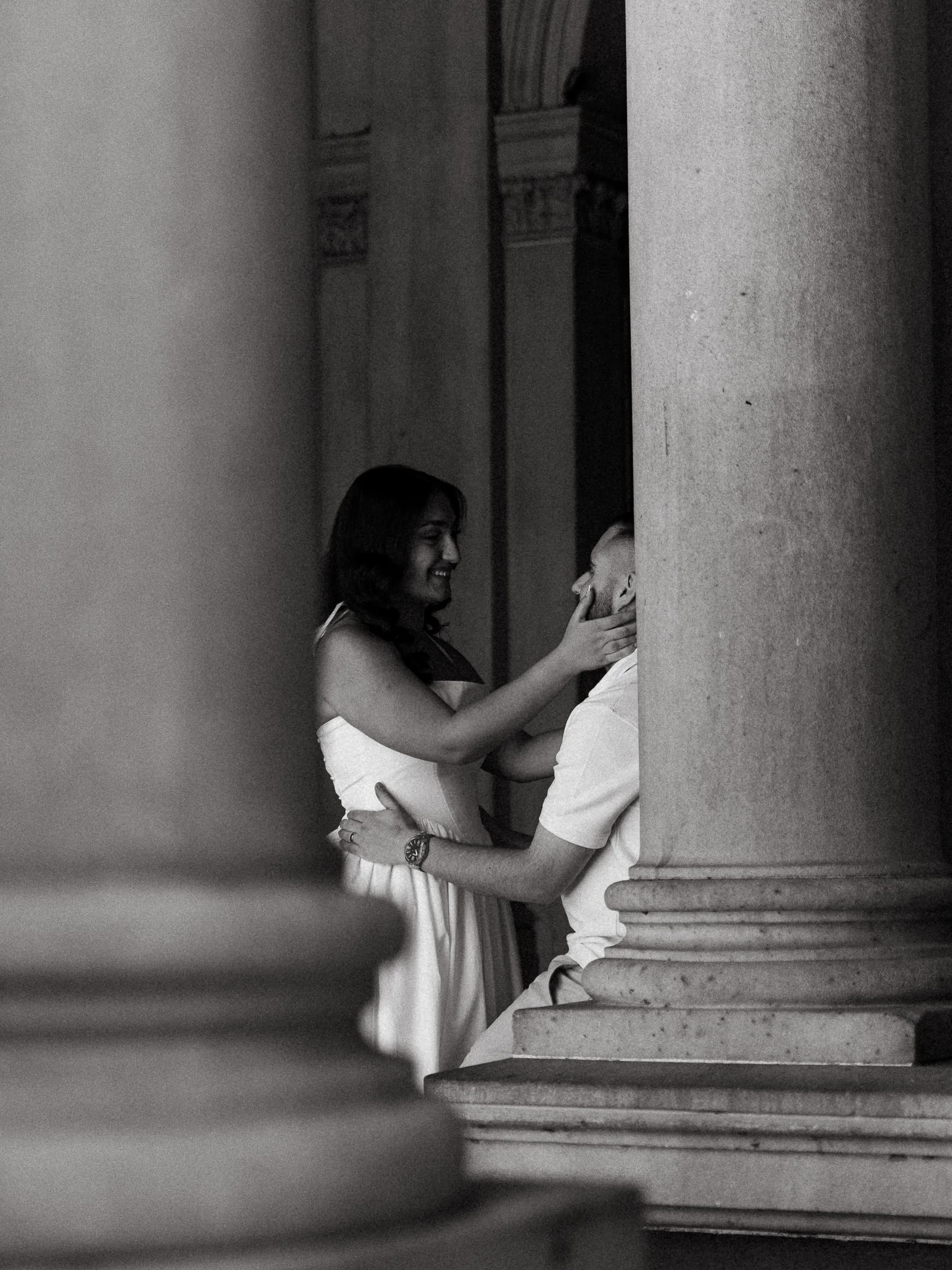 Pre-wedding photography — Baris & Izel, The Rocks & QVB, Sydney