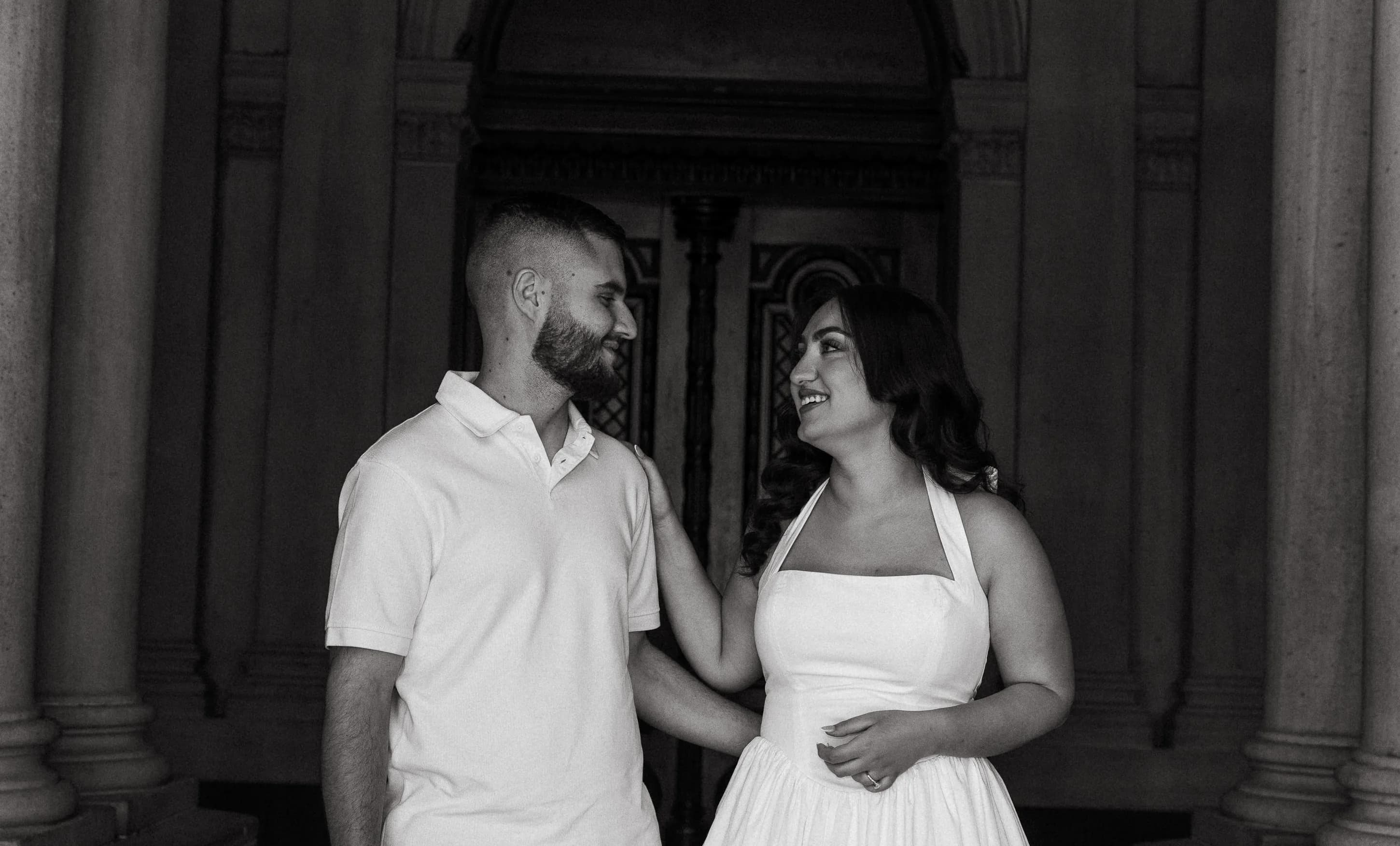 Pre-wedding photography — Baris & Izel, The Rocks & QVB, Sydney