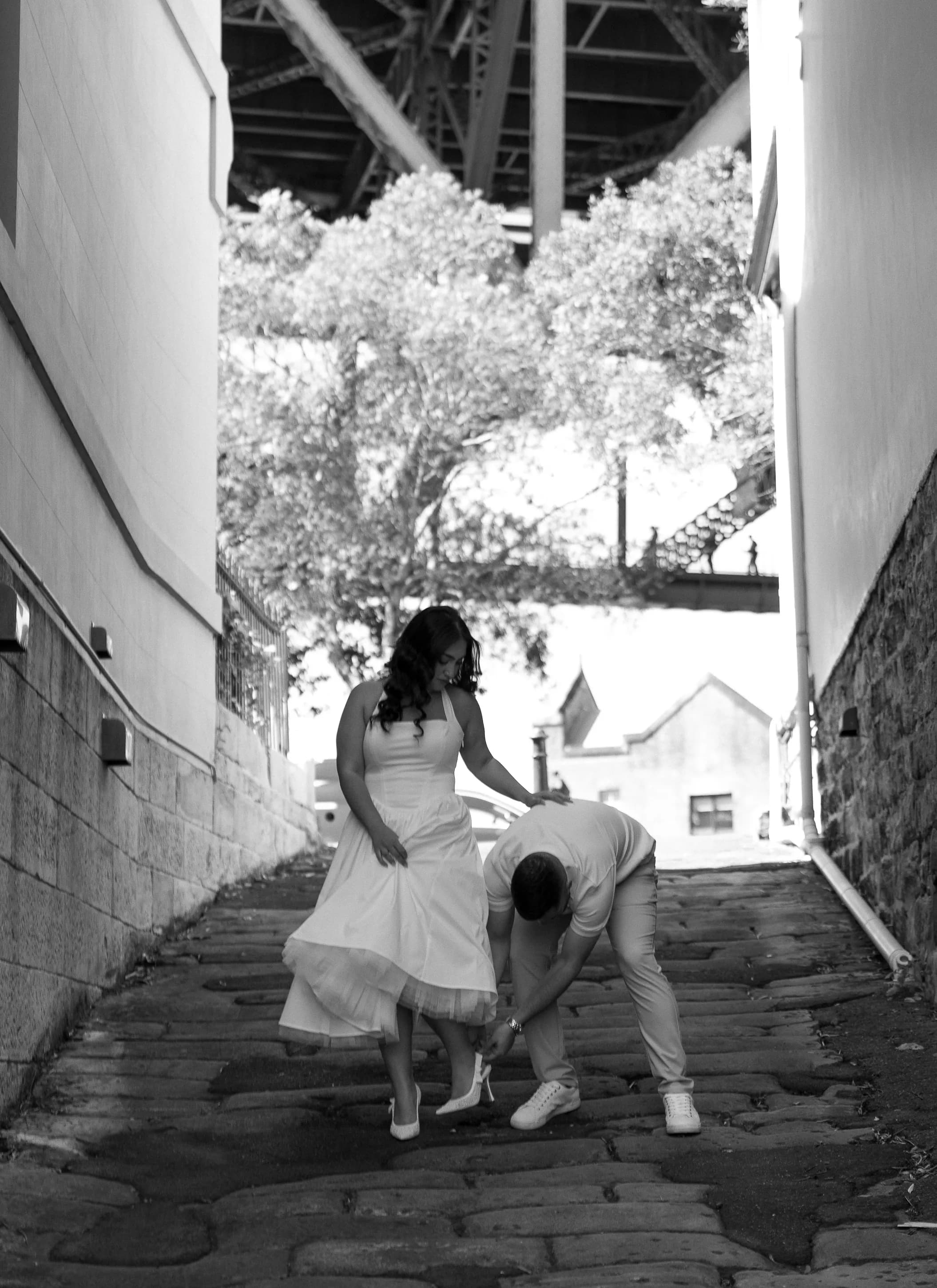 Pre-wedding photography — Baris & Izel, The Rocks & QVB, Sydney
