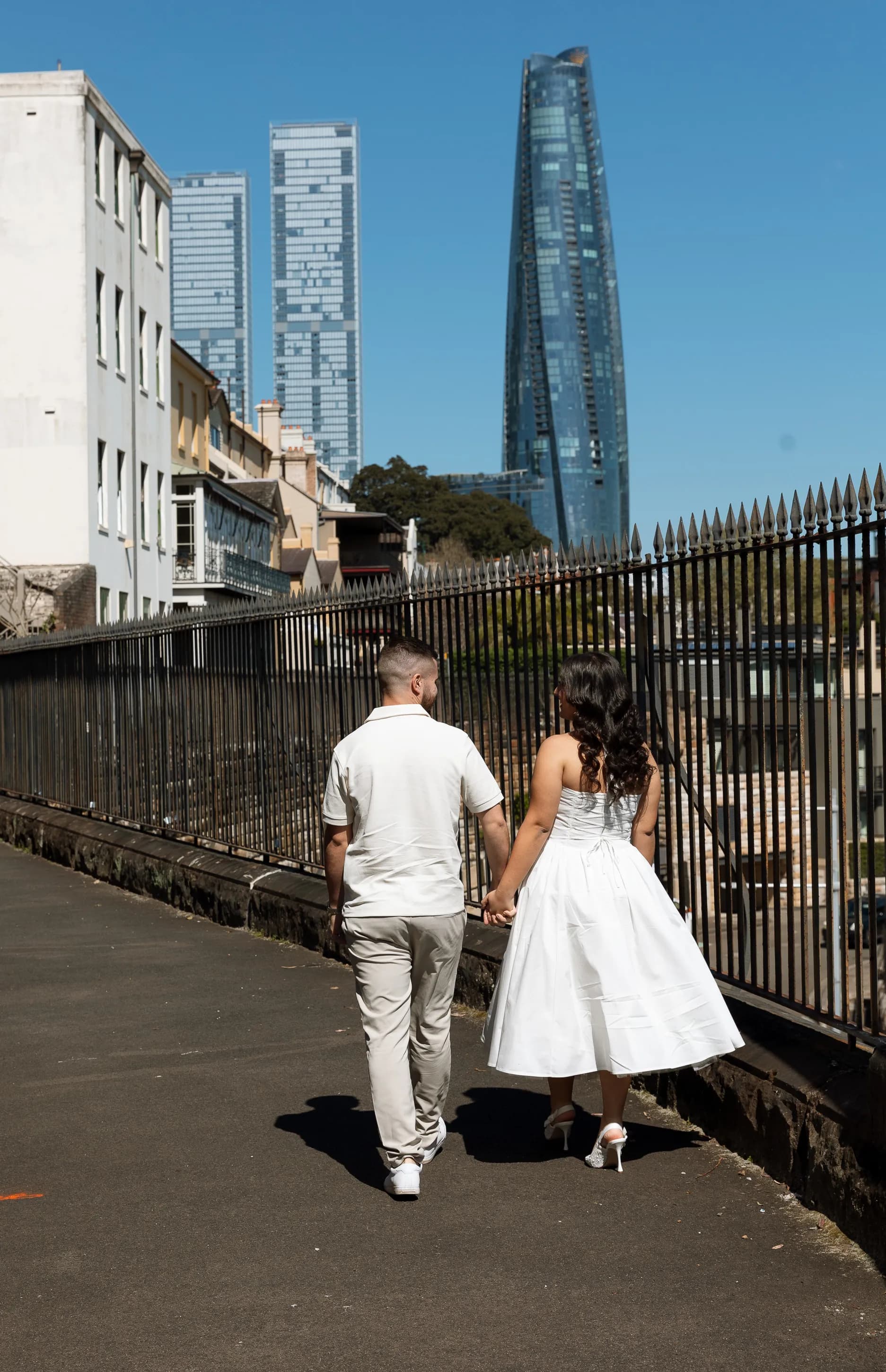 Pre-wedding photography — Baris & Izel, The Rocks & QVB, Sydney