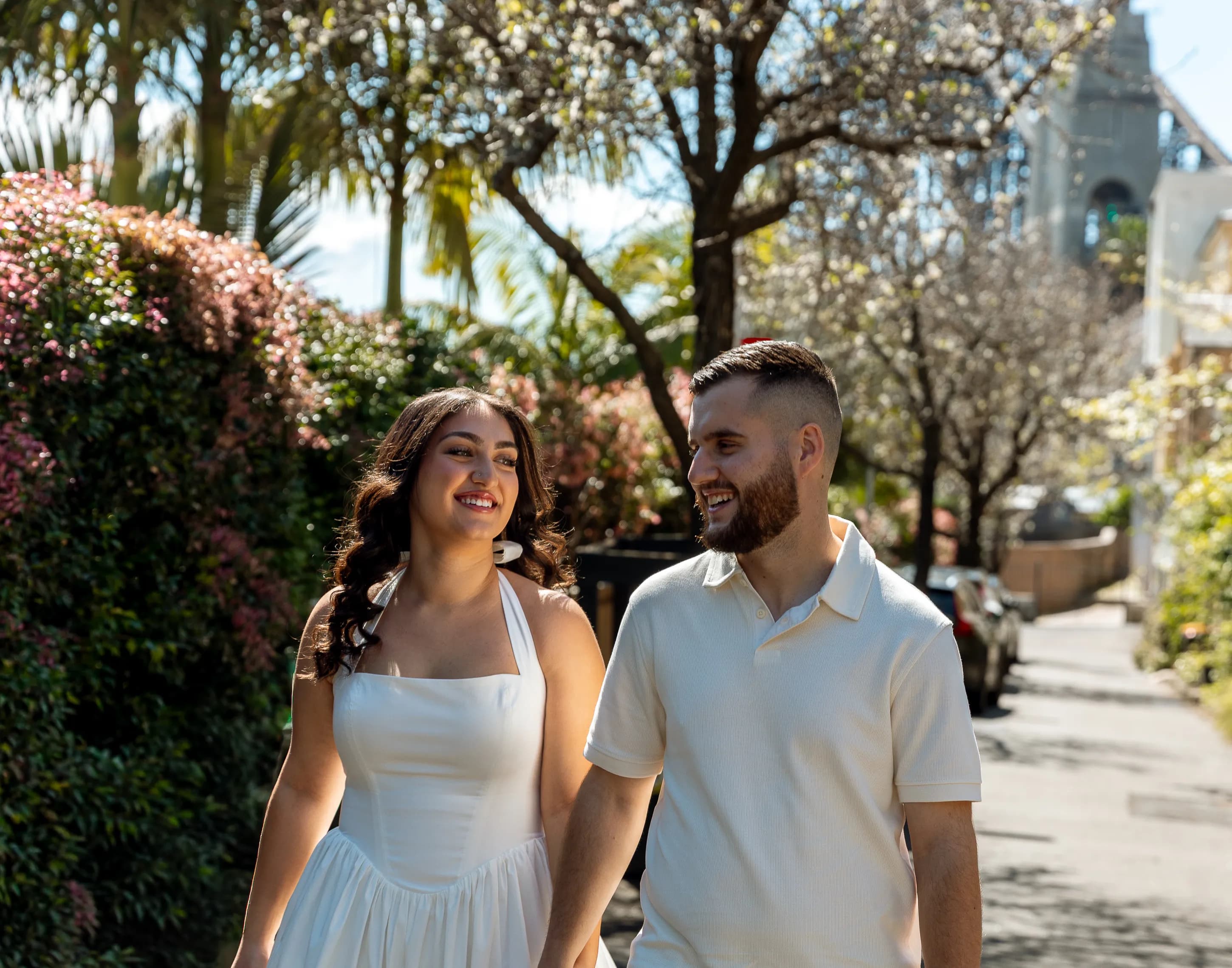 Pre-wedding photography — Baris & Izel, The Rocks & QVB, Sydney