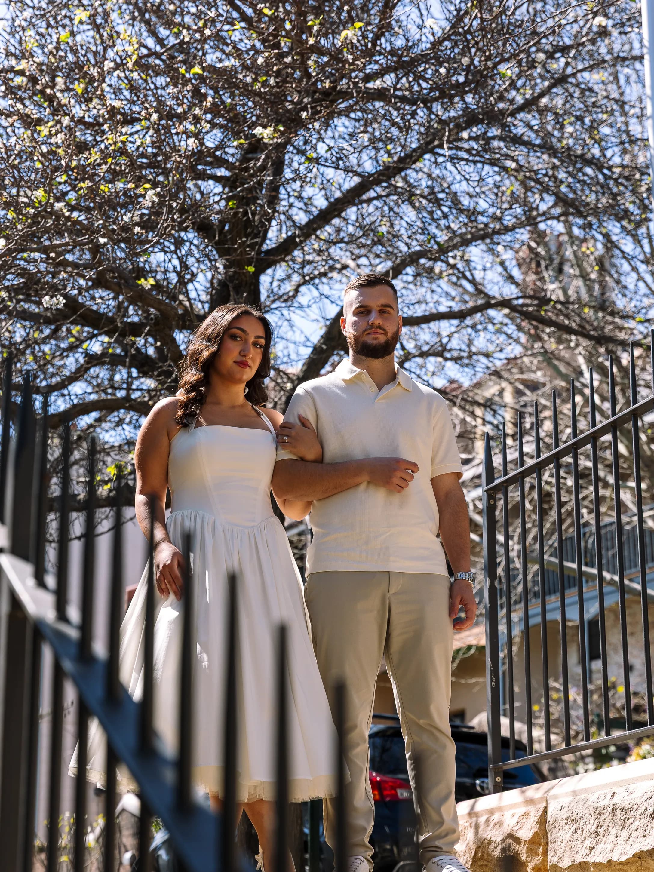 Pre-wedding photography — Baris & Izel, The Rocks & QVB, Sydney