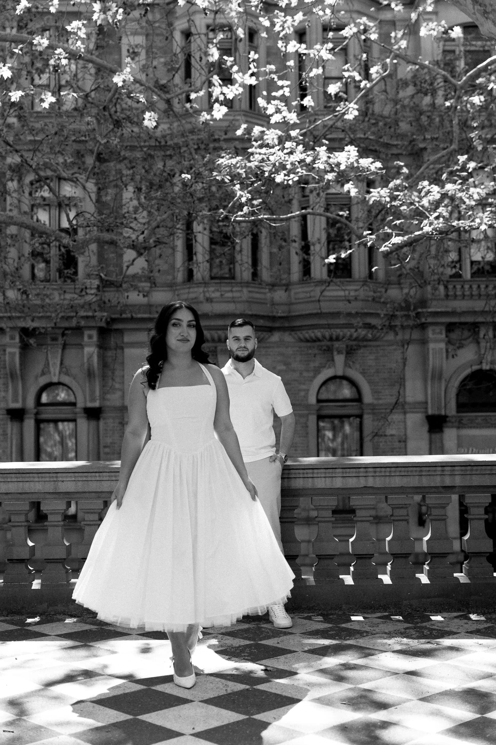 Pre-wedding photography — Baris & Izel, The Rocks & QVB, Sydney