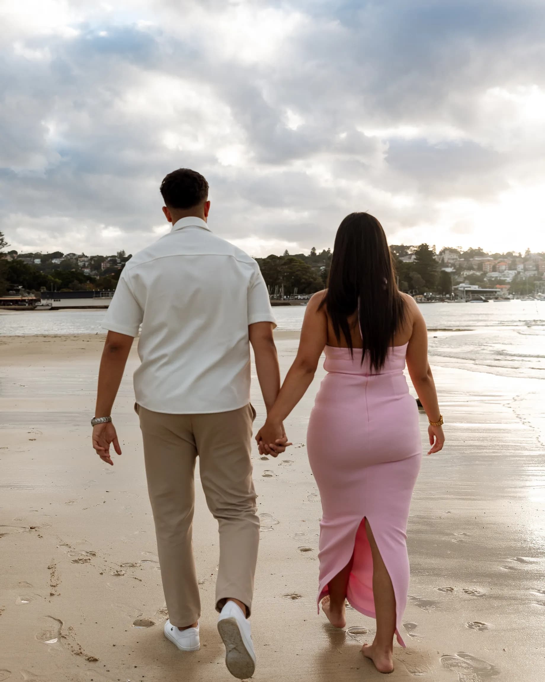 Proposal photography — Burakhan & Lea, Rose Bay Beach, Sydney