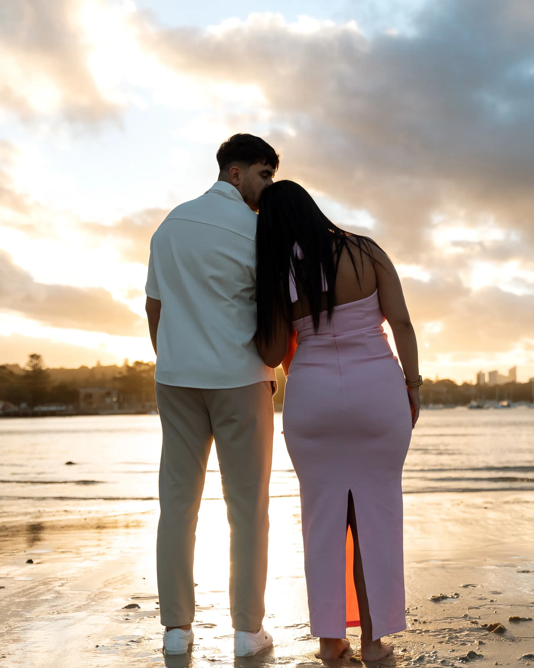 Proposal photography — Burakhan & Lea, Rose Bay Beach, Sydney
