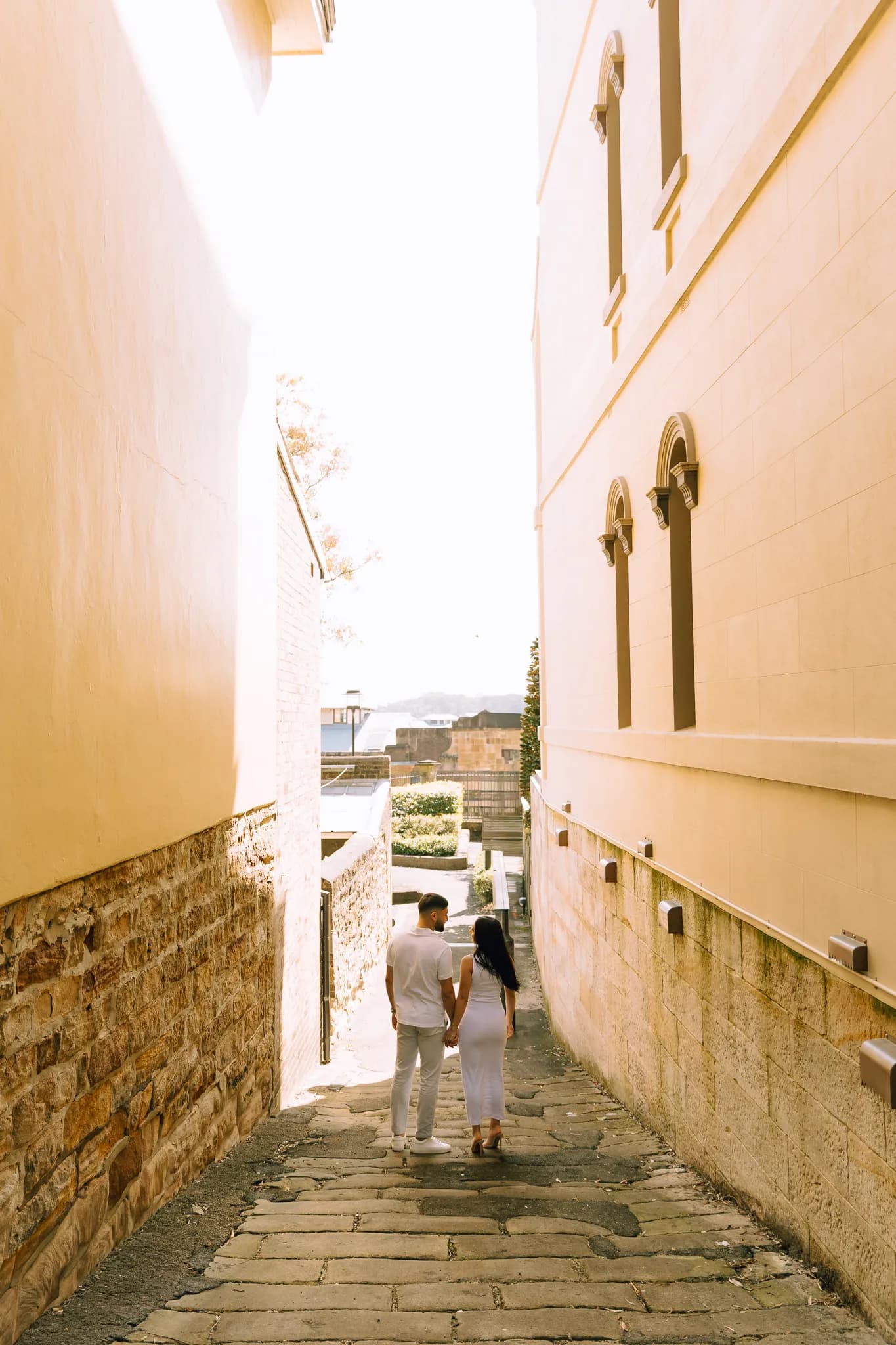 Pre-wedding photography — Edwin & Nahal, The Rocks, Sydney