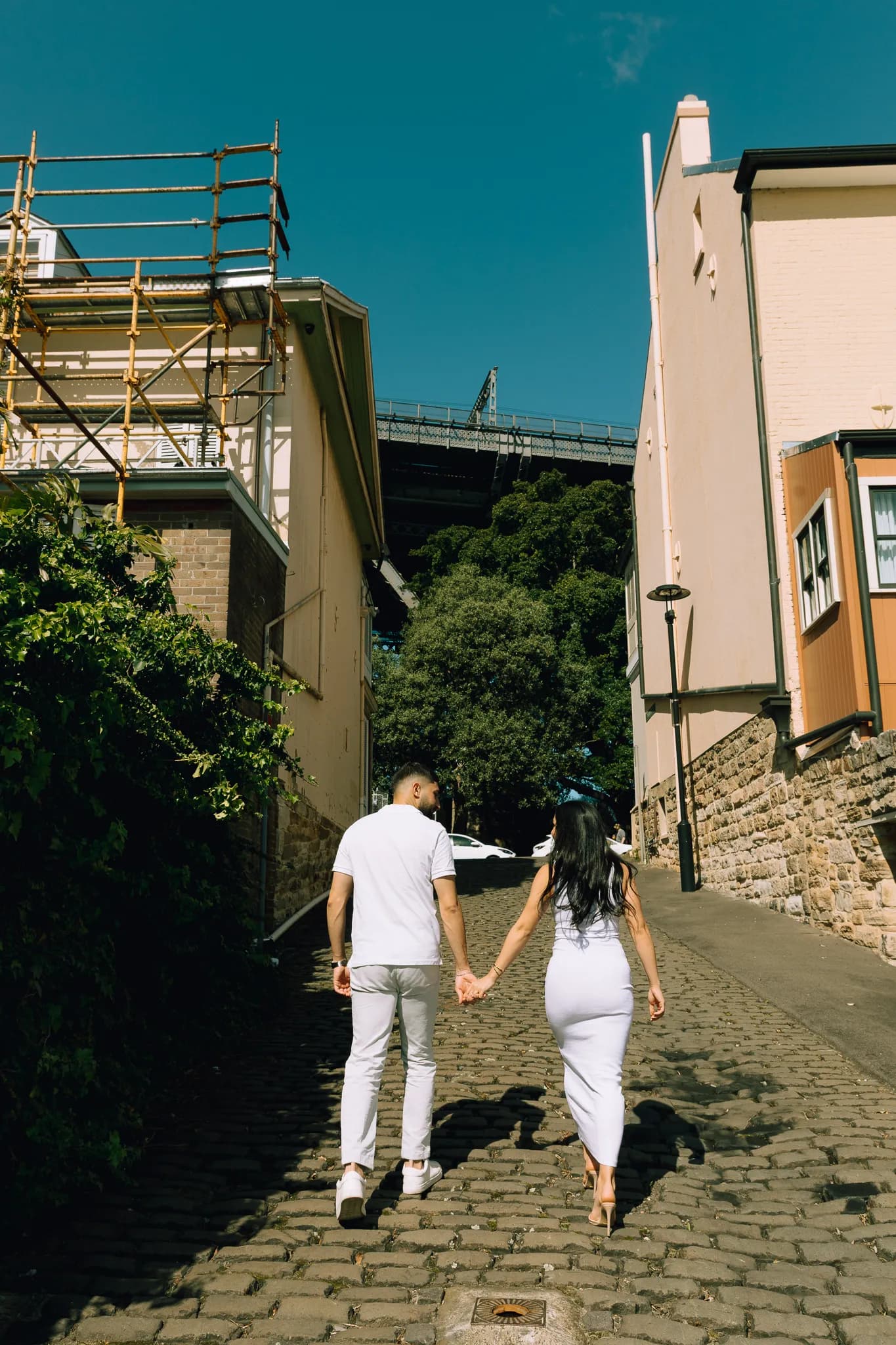 Pre-wedding photography — Edwin & Nahal, The Rocks, Sydney