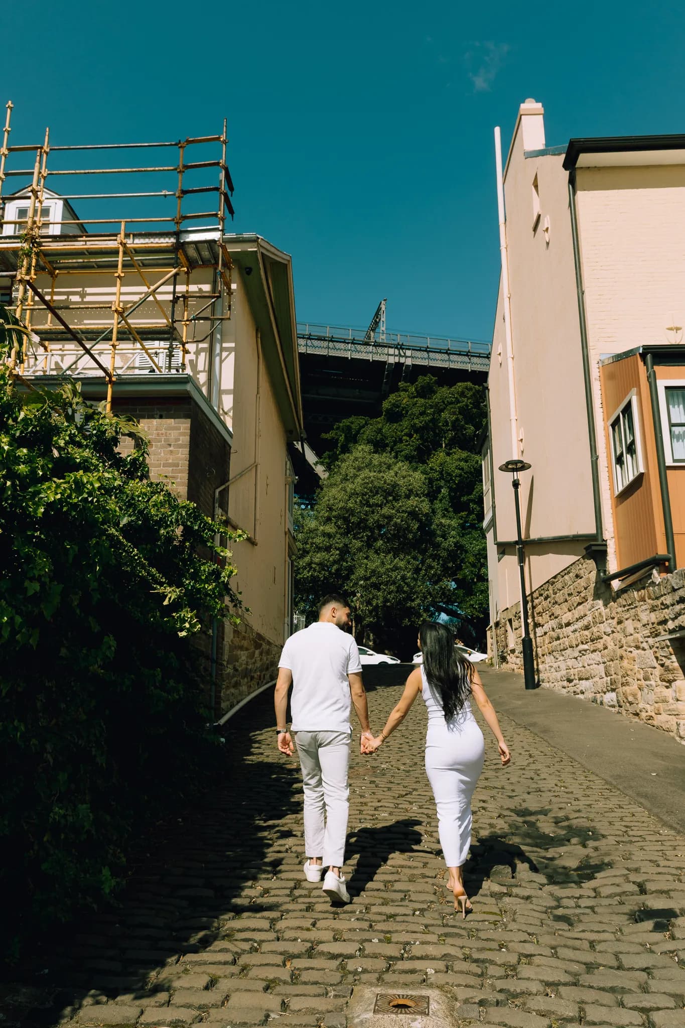 Pre-wedding photography — Edwin & Nahal, The Rocks, Sydney