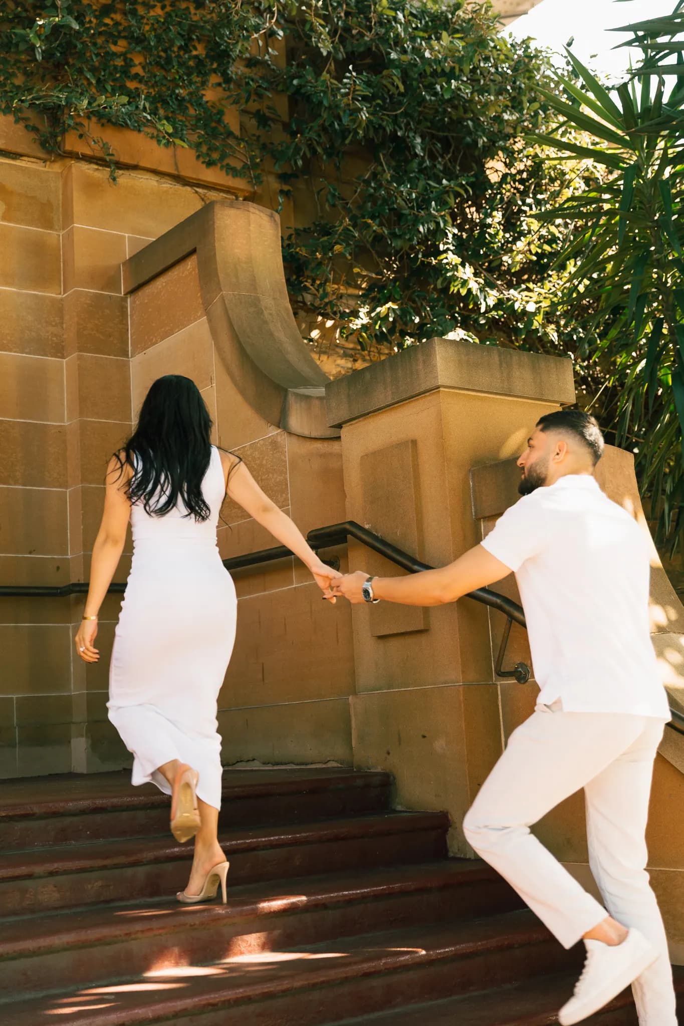 Pre-wedding photography — Edwin & Nahal, The Rocks, Sydney