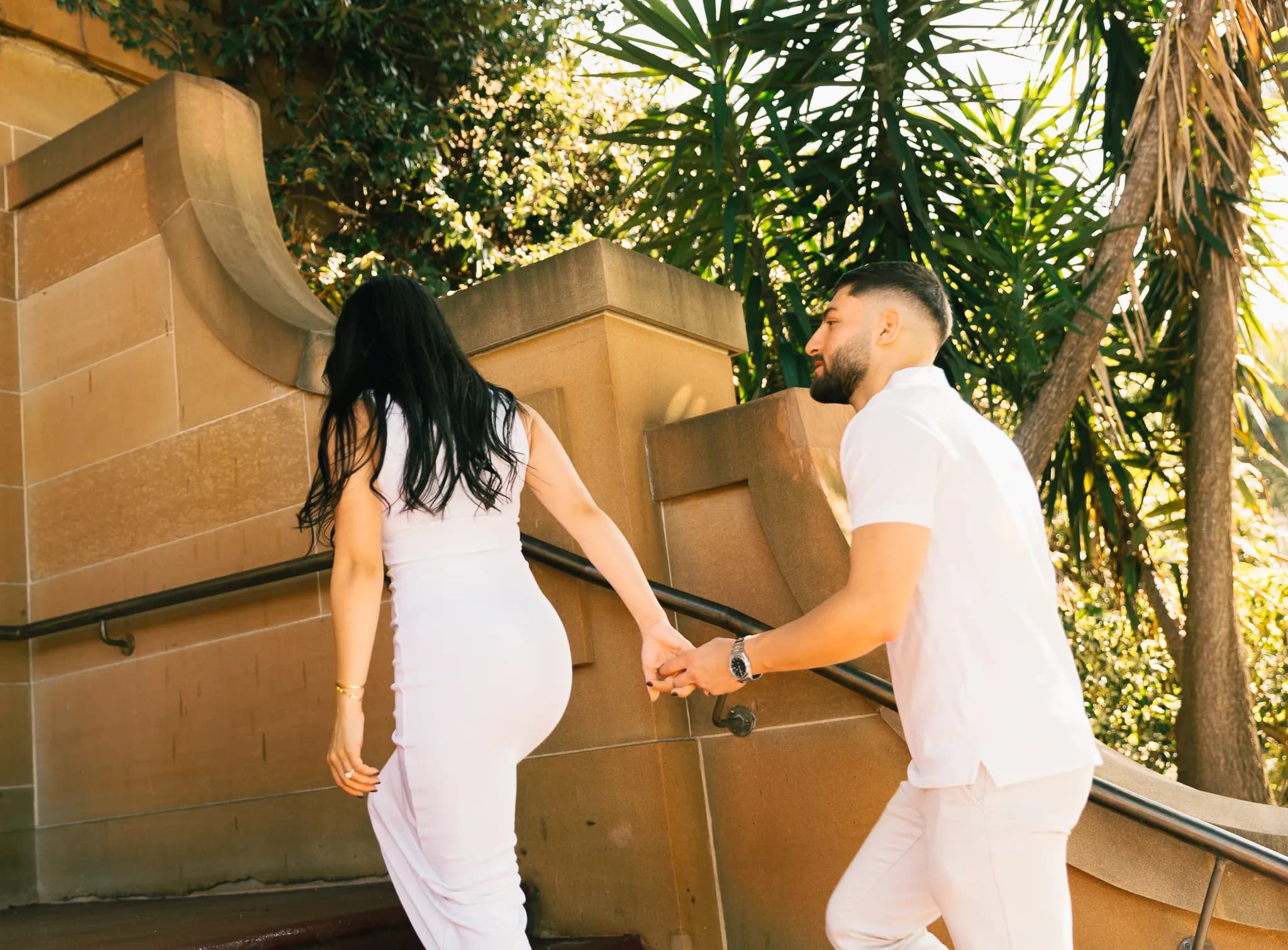 Pre-wedding photography — Edwin & Nahal, The Rocks, Sydney