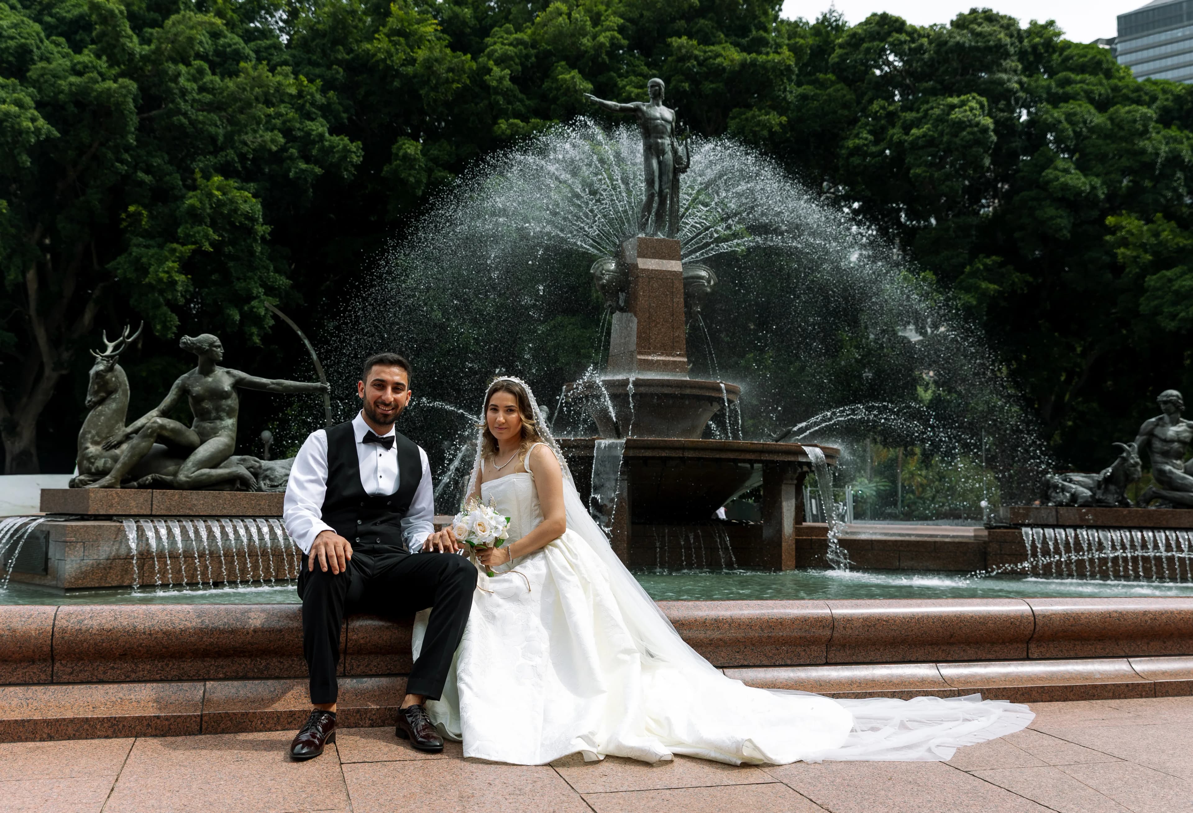 Wedding photography — Yusuf & Emine, The Rocks, Hyde Park & Pasha Restaurant, Newtown, Sydney